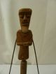 Fantastic Antique American Primitive Folk Art Carved Wood Balance Toy Whimsy Primitives photo 1