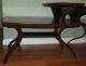 2 Vtg Mid - Century Danish Modern End Side Table Eames 60s Retro Tiered Bent Wood Post-1950 photo 3