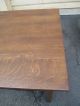 51576 Mission Arts + Crafts Stickley ?? Solid Oak Library Table Desk 1900-1950 photo 1