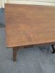 51576 Mission Arts + Crafts Stickley ?? Solid Oak Library Table Desk 1900-1950 photo 2