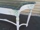 49824 Marble Top Hall Console Sofa Table Stand Post-1950 photo 4