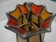 Antique Art Deco Stag Ceiling Light (stag Glass & Lead) : Early 20th Century Rare Chandeliers, Fixtures, Sconces photo 4