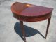Baker Demi Lune Side Table Other photo 8