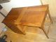 1890 Antique Signed Larkin Soap Company Sewing Table Oak 1800-1899 photo 3
