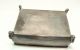 Antique Hand Hammered Pewter Box With Feet Was For Tobacco Metalware photo 2