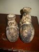 (2) Two Pottery Jug This Clay Pottery Jug,  Unknown Origin And Origin Primitives photo 2