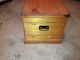Antique Victorian Pine Blanket Chest Box Coffee Table End Table Storage Bedroom 1800-1899 photo 5