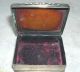 19th Century Japanese Silver Case,  With Hand Carved Lid.  Signed Boxes photo 5