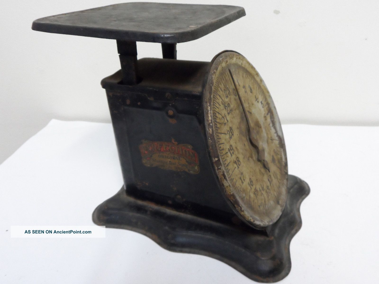 Antique Perfection Slanting Dial Scale 1906 Usa Vintage Primitive Other photo