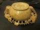 Antique Chinese Hand Made Carved Nature Jade Pot Flower Bird Pots photo 9