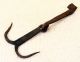Antique 18`c Islamic Ottoman Empire Forged Iron Meat Grappling Hook Hanger Primitives photo 1