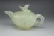 China Afghanistan White Jade Carved,  The Magpies And Plum Flower Pattern Teapot Teapots photo 1