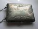 Rare Antique Sterling Interior Dance /coin Lady’s Purse Made By Whsco Boxes photo 1