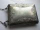 Rare Antique Sterling Interior Dance /coin Lady’s Purse Made By Whsco Boxes photo 2