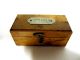Antique Set Weights In Wood Box John M.  Maris Co Philadelphia Pa Germany 1846 - 72 Scales photo 4