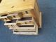 49641 Pair Rustic Pine 7 Drawer Nightstand End Table S Post-1950 photo 8
