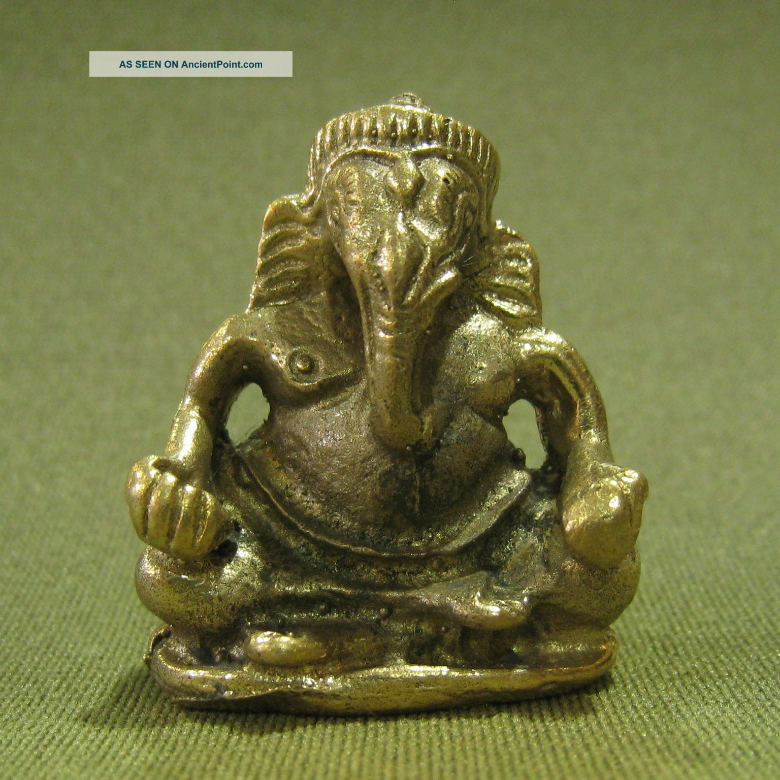 Elephant God Ganesha Ganesh Unique Hindu Sacred Charm Thai Amulet Amulets photo