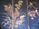 Late Joseon Dynasty 8 Panel Hand Embroidered Screen Korea photo 5