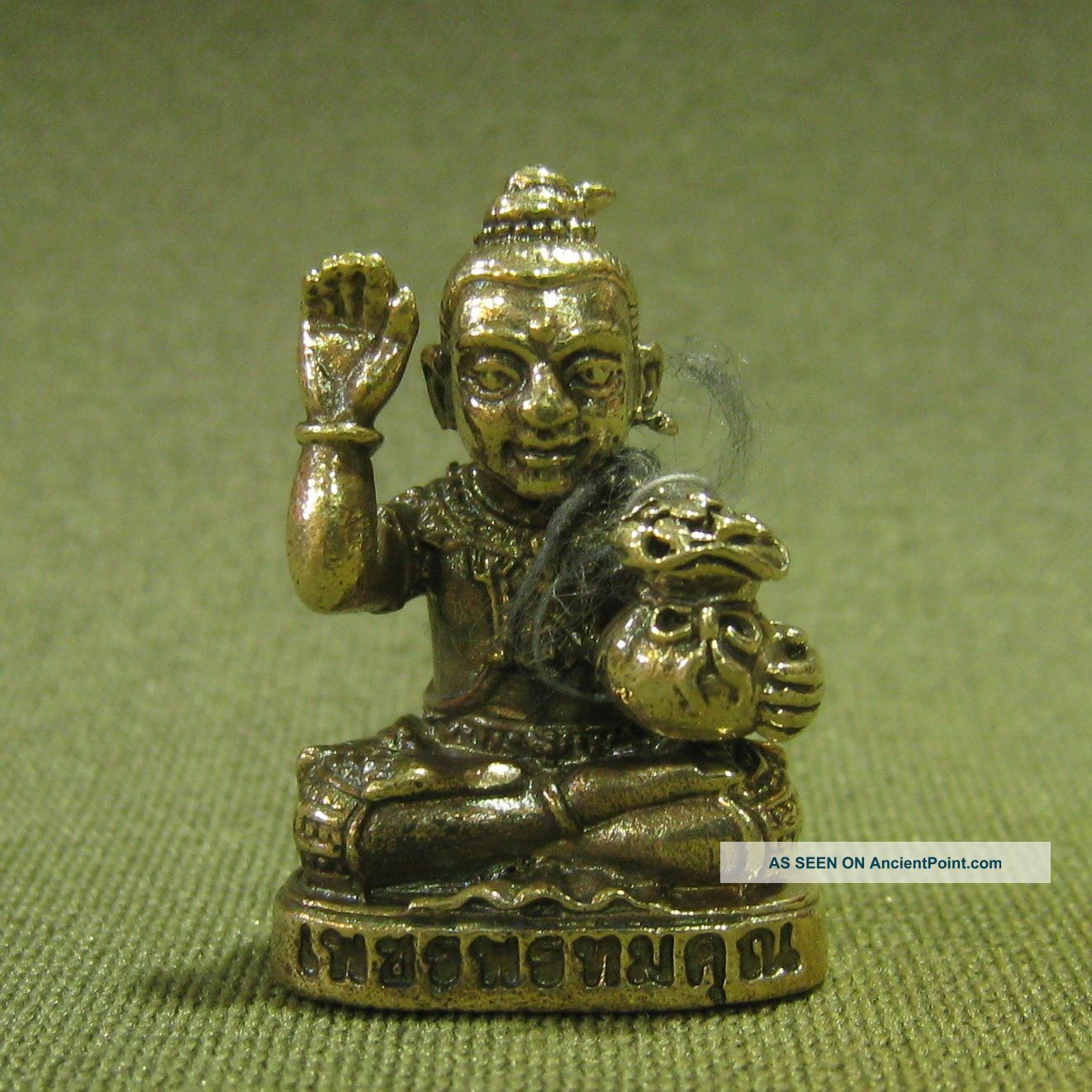Kumanthong Wealth Rich Good Luck Attract Sacred Charm Thai Amulet Amulets photo