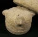 Antique Medieval Stone Little Mortar With Particular Pestle Ad 1000 - 1300 Primitives photo 7