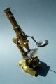Cased Antique C.  1860’s Brass Microscope And Accessories By Hartnack Prazmowski Other photo 1