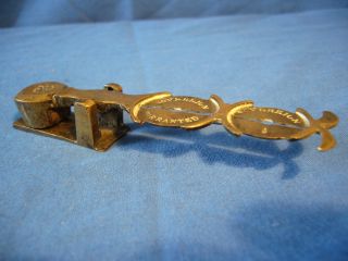 Antique Early 1800s Brass Gold Sovereign Scale photo