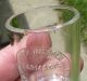 Antique Apothecary Medicine Dose Cup Shot Glass Advertising Wiebold Cincinnati Bottles & Jars photo 2