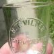 Antique Apothecary Medicine Dose Cup Shot Glass Advertising Ht Vilter Cincinnati Bottles & Jars photo 2