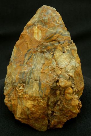 Lower Paleolithic Paleolithique Flint Hand Axe - 700000 To 100000 Bp - Sahara photo