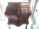 Antique Commode Chest/bombe And Matching Nightstand 1900-1950 photo 6