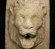 Antique Renaissance Stone Fontmask Representing Roaring Lion Ad 1400 - 1600 Primitives photo 3