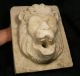 Antique Renaissance Stone Fontmask Representing Roaring Lion Ad 1400 - 1600 Primitives photo 4