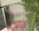 Antique Apothecary Medicine Dose Cup Shot Glass Advertising Dow ' S Pharmacies Cin Bottles & Jars photo 2