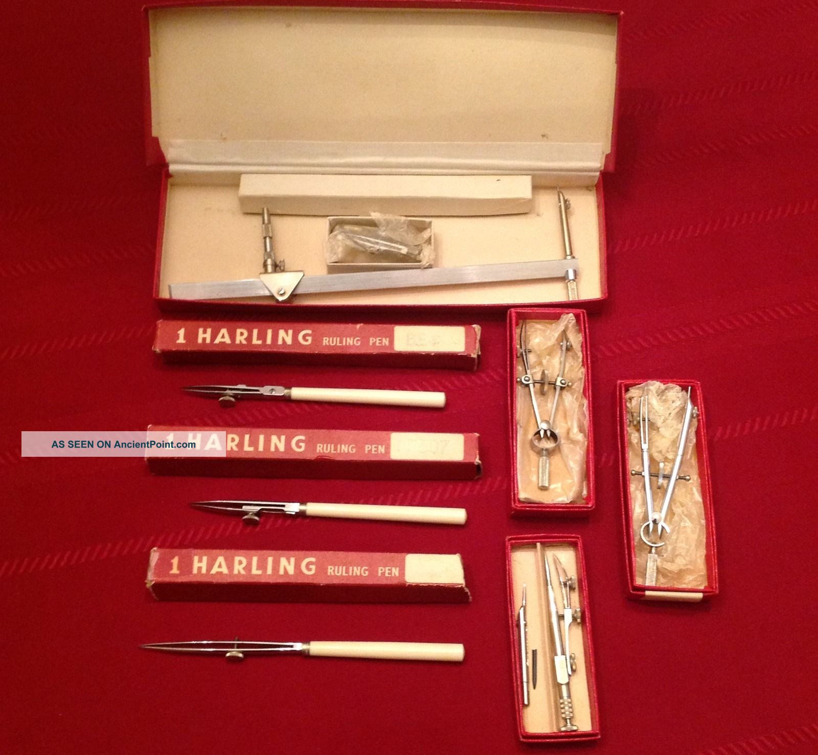 Vintage W.  Harling Drawing Tools - Boxes Other photo