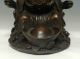 Chinese Bronze Statue W Caishen&ingot Nr Other photo 1