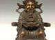 Chinese Bronze Statue W Caishen&ingot Nr Other photo 2