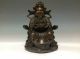 Chinese Bronze Statue W Caishen&ingot Nr Other photo 7