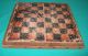 Vintage American Folk Art Checker Board Game Board Vintage Checker Board Primitives photo 3