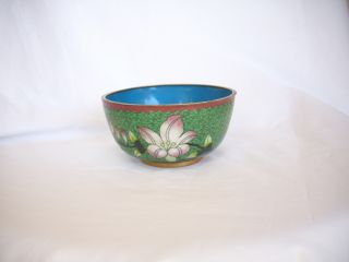 1930 ' S Estate Chinese Cloisonne Bowl photo