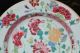 Pair Of 18c Antique Chinese Hand Painted Porcelain Plates Vivid Flower Plates photo 5