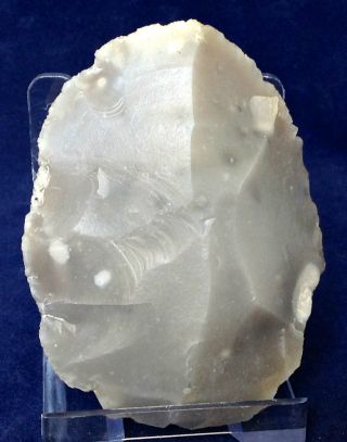 British Lower Palaeolithic Flint Pebble Tool From South Dorset photo