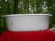 Primitive Antique Enamelware Basin/tub. . .  Baby. . . Primitives photo 4