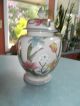 Hand Painted Asian Style Urn Vase And Lid With Floral Design Vases photo 2
