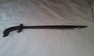 Antique Phillipine Blade Short Sword photo