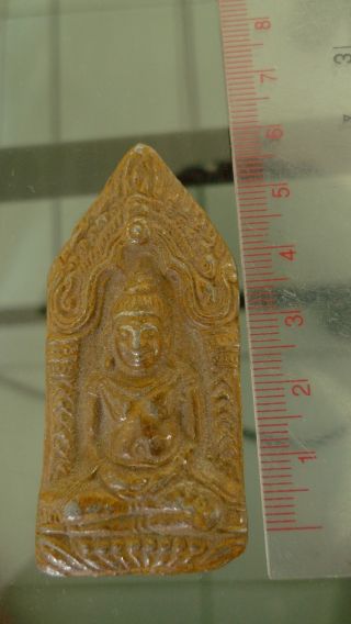 Thai Amulet Phra Yod Khun Pol Kru Wat Phra Sri Rattana Mahathat Lopburi Pendant photo