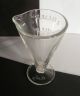 Vintage Zonite Glass Medicine Measuring Cup Medical Beaker 1 Tsp 2 Tablespoons Other photo 1