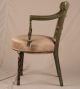 Pair Of Adams Style Painted Regency Neoclassical Antique 19th Century Arm Chairs 1800-1899 photo 6