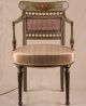 Pair Of Adams Style Painted Regency Neoclassical Antique 19th Century Arm Chairs 1800-1899 photo 8