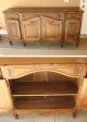 Antique 18th Century Louis Xv Style French Oak Wood Buffet Handcarved Pre-1800 photo 5