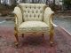 Antique 19th Century French Louis Xv Xvi Carved Parlor Bergere Chair 1800-1899 photo 1